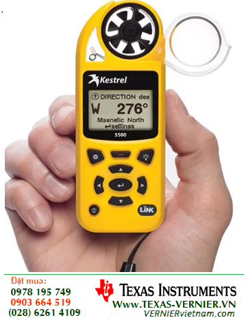 Kestrel 5500-LINK, Máy đo vi khí hậu thời tiết Kestrel 5500 Weather Meter with LINK Vane Mount, Xxứ USA